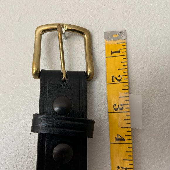 Gould & Goodrich Leather Belt - Picture 3 of 5